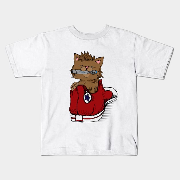 Catt Smith Kids T-Shirt by SolarSailor